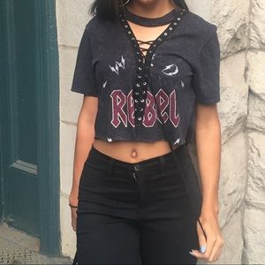 Rebel Crop top
